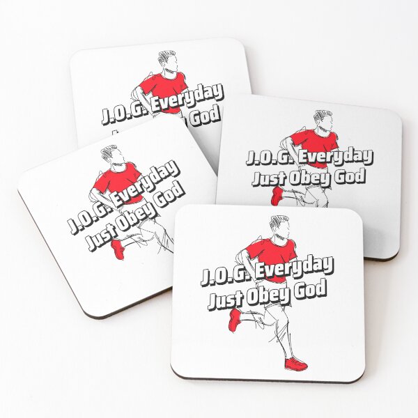 Item preview, Obey God and Jog everyday designed and sold by TurtleLorac.