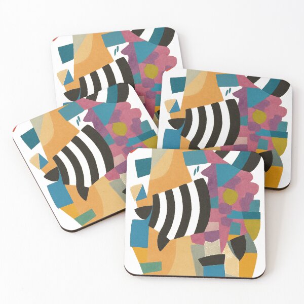 Item preview, Colorful Abstract Shapes  designed and sold by Pacika.