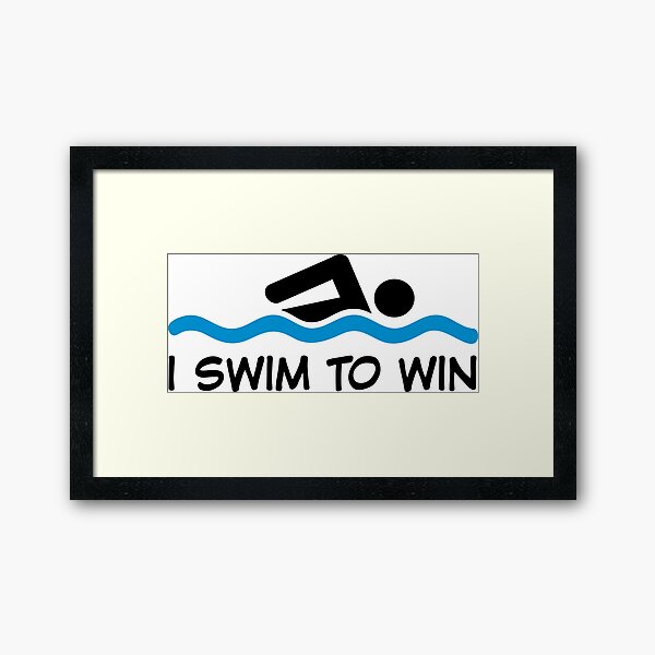 Item preview, Swim to win designed and sold by Vectorqueen.