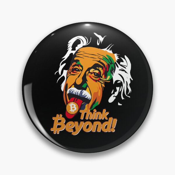 Item preview, Einstein would love Bitcoin! designed and sold by Nana-and-Mo.