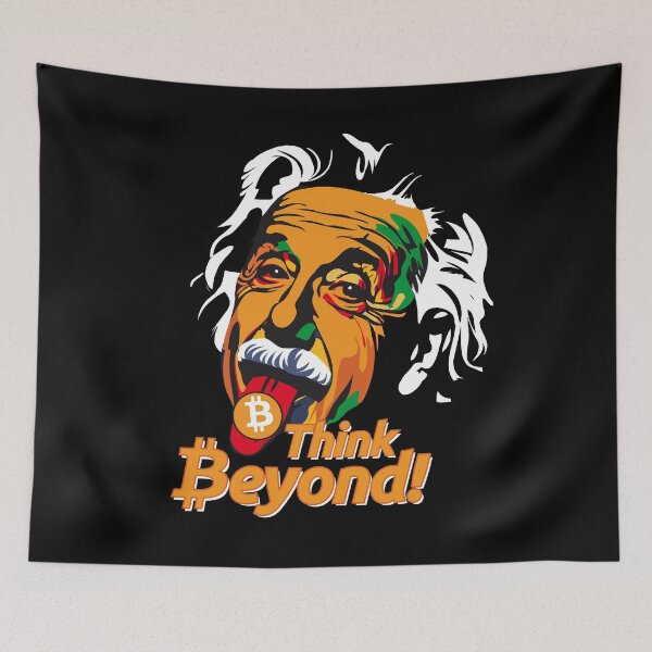 Item preview, Einstein would love Bitcoin! designed and sold by Nana-and-Mo.
