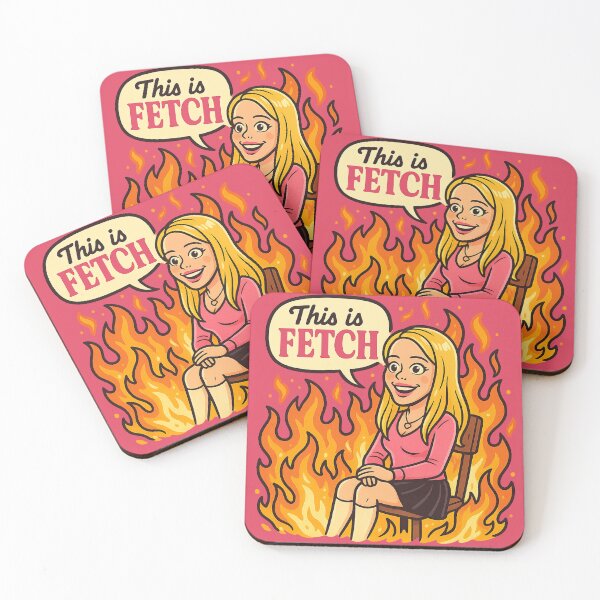 Item preview, This is Fine x Mean Girls - Fetch Meme Mashup designed and sold by GirlyPopped.