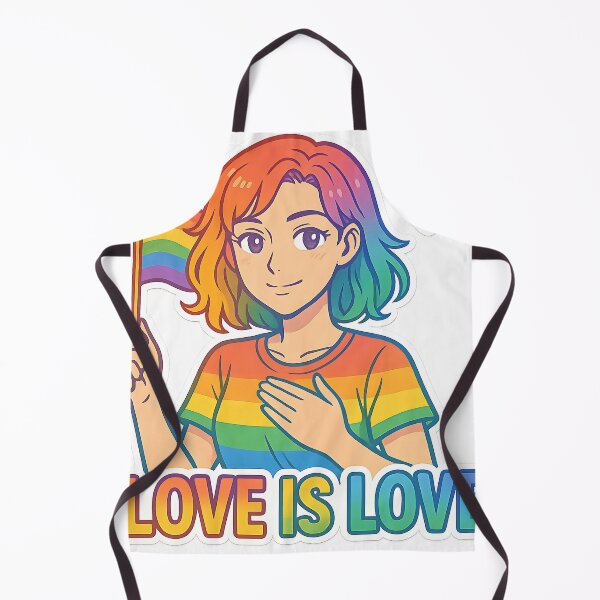 Item preview, Cute Anime Pride Month Love Is Love  designed and sold by Anime and 90s Style.