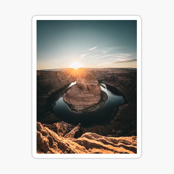 Item preview, Sunset Over Horseshoe Bend designed and sold by KarenVarr.