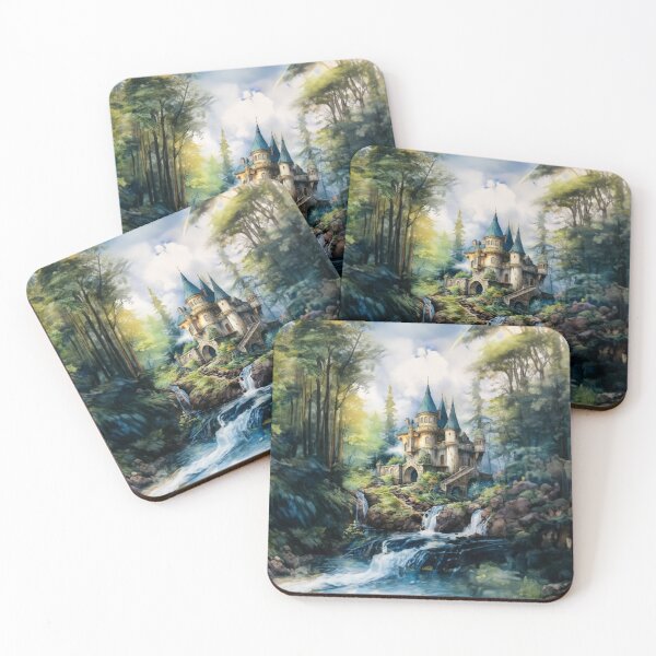 Item preview, Magic Forest Castle 8 designed and sold by Made-by-Gus.