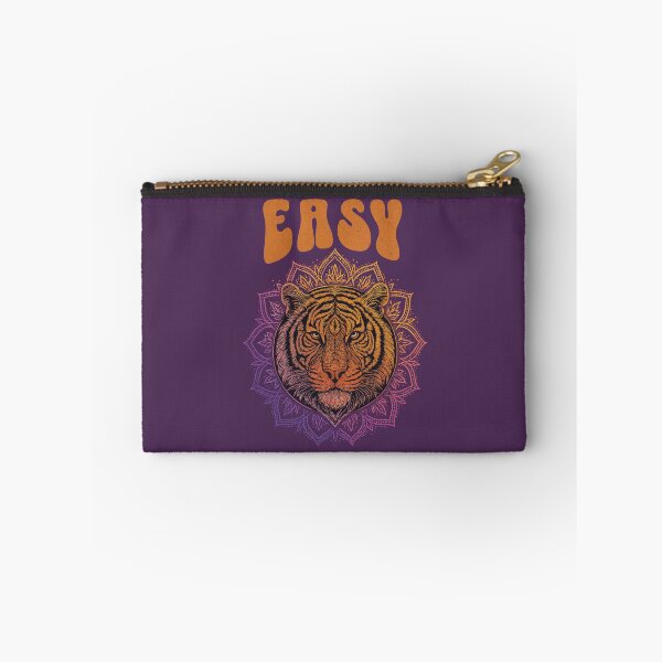 Item preview, Psychedelic Tiger Mandala Distressed Art Print Easy Word Poster Spiritual Jungle Animal Illustration Trippy Boho Decor Bohemian Vibes designed and sold by XanaduHills.