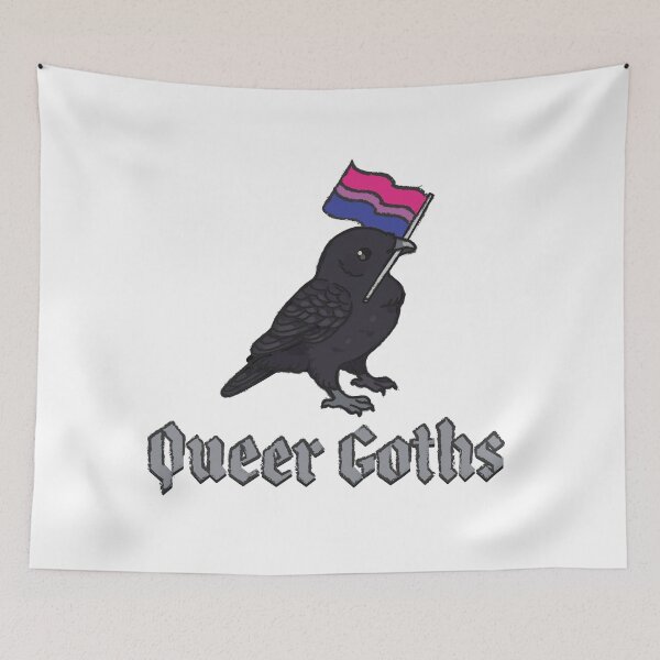Item preview, Queer goths (bisexual) designed and sold by remerasnerdas.