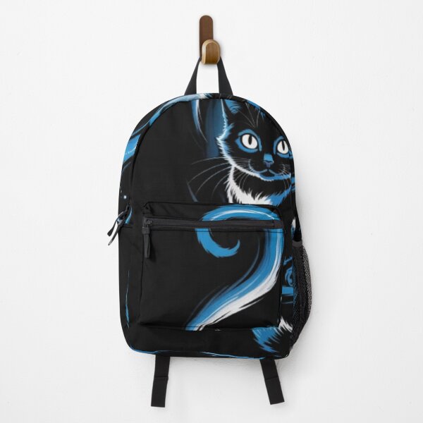 Artikelvorschau, Stylisches Katzenmotiv in blau entworfen und verkauft von YHCreatives.