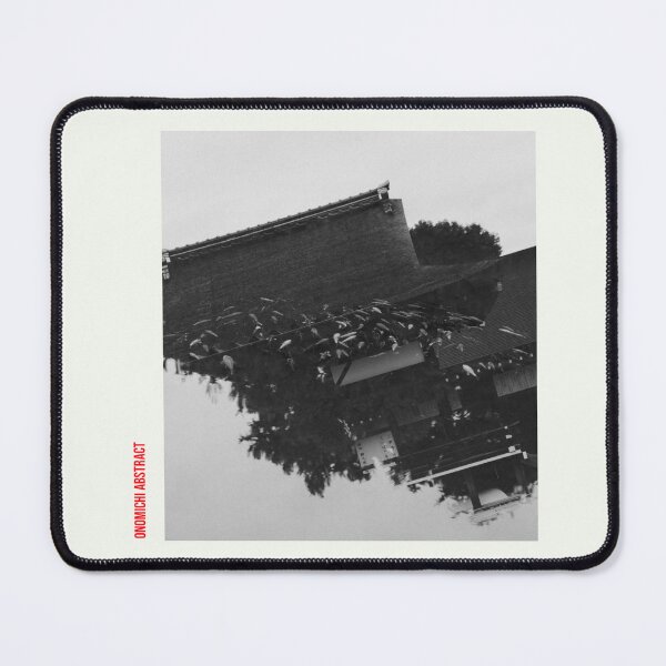 Item preview, Japan Temple Fish Water Double Exposure Dream Structure Monochrome designed and sold by Luekchu.