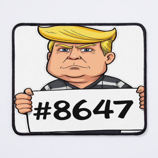 Item preview, Donald Trump Mugshot #8647 - Parody Political Art designed and sold by KoliBabb.