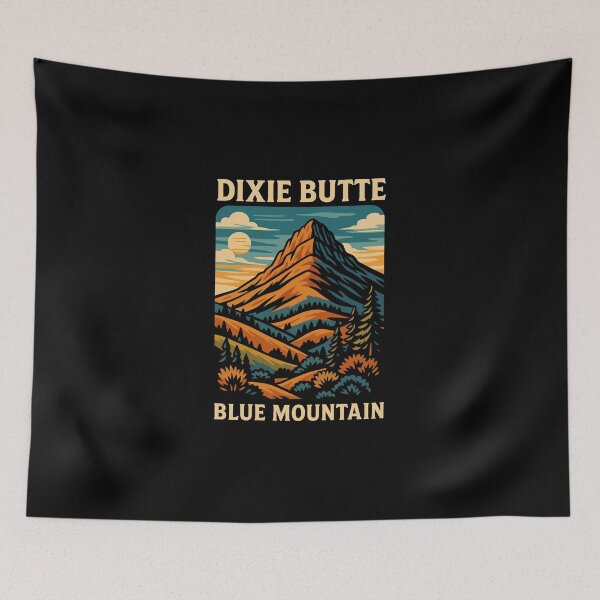 Artikelvorschau, Dixie Butte | Blauer Berg entworfen und verkauft von niclothing.