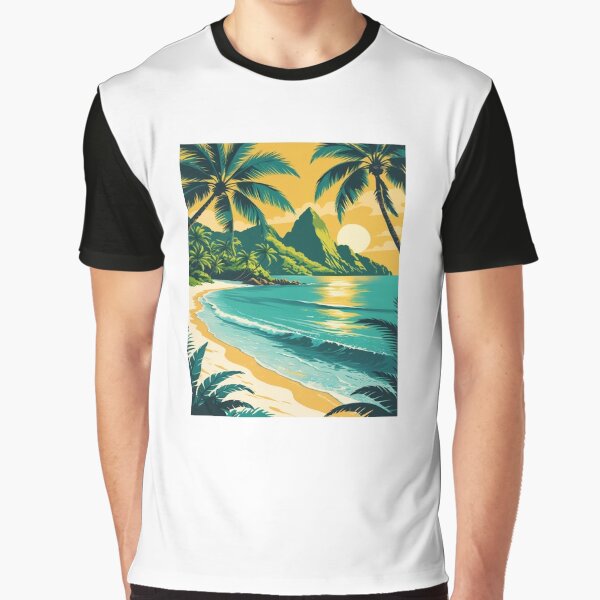 Item preview, Tropical Sunset Serenity designed and sold by DPDesignArt.