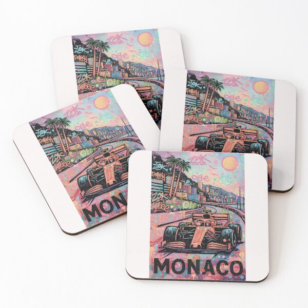 Item preview, Blast from the past Monaco Vintage poster pop art variation designed and sold by Helios Be. Lavsh.