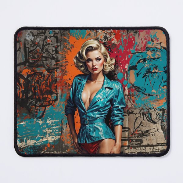 Item preview, Retro Pin-up Girl 66 designed and sold by Made-by-Gus.