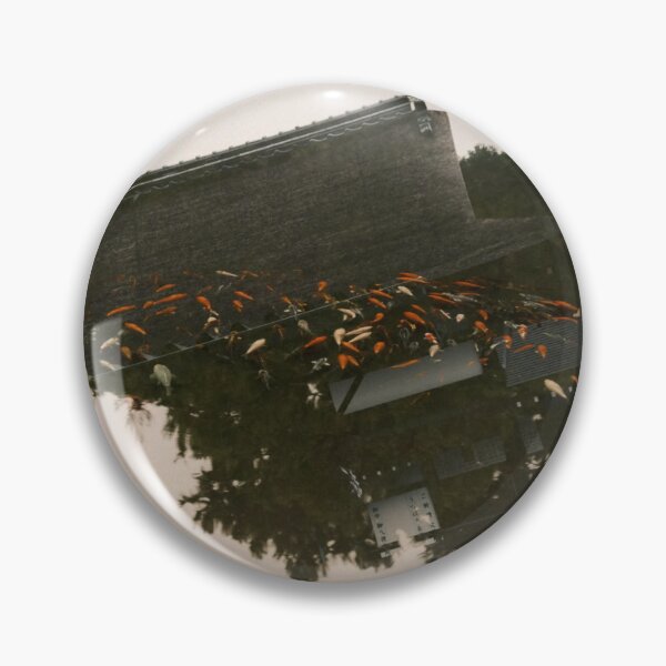 Item preview, Japan Temple Fish Color Water Overlay Spiritual Photo Collage designed and sold by Luekchu.