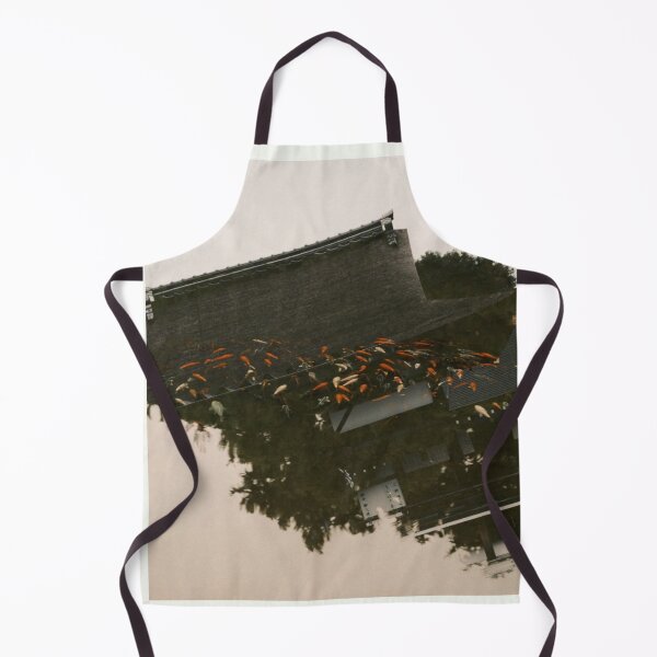 Item preview, Japan Temple Fish Color Water Overlay Spiritual Photo Collage designed and sold by Luekchu.