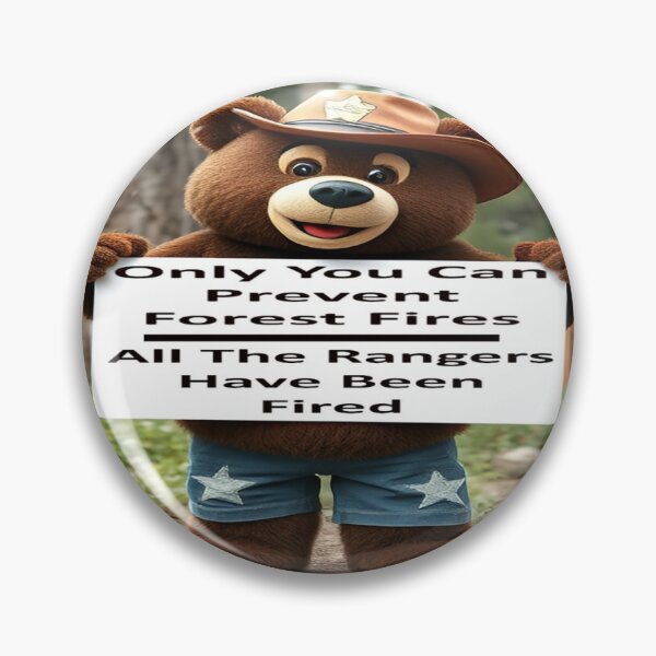 Item preview, Only You Can Prevent Forest Fires - Retro Forest Safety Poster designed and sold by KoliBabb.