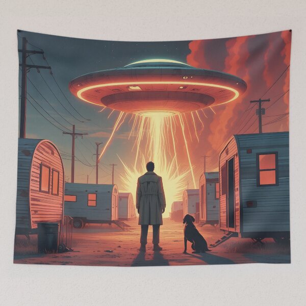 Item preview, The Trailer Park Incident designed and sold by AlienInkvasion.