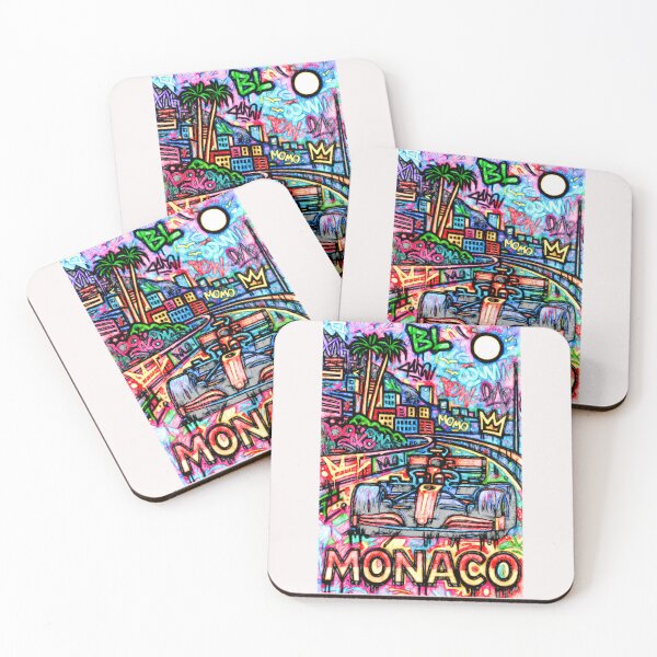 Item preview, Blast from the past Monaco Vintage poster pop art variation#1 designed and sold by Helios Be. Lavsh.