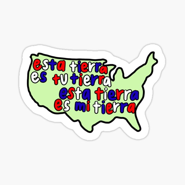 Item preview, This land is your land designed and sold by SNJ-Stickers.