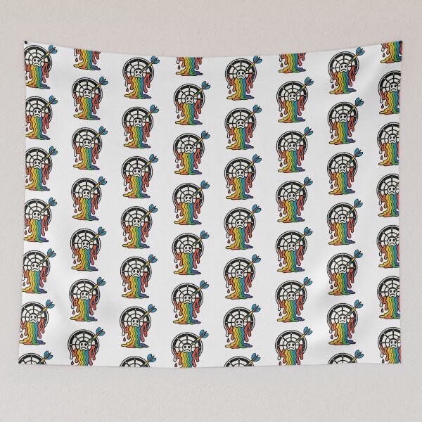 Item preview, Off Target – Sad Bullseye in Color Collapse designed and sold by UltimateShadow.