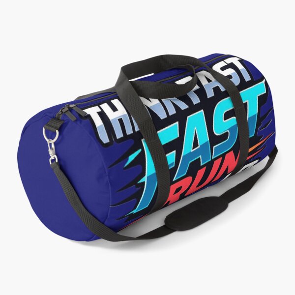 Item preview, Think Fast Run Faster – Motivational Speed Typography Logo designed and sold by aiartroom31.