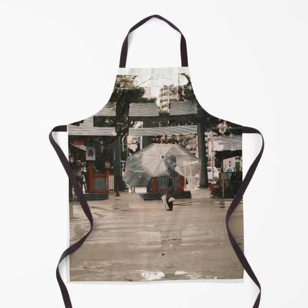 Item preview, Fukuoka Temple Umbrella Figure Multi Exposure Rain Image Japan Dream designed and sold by Luekchu.