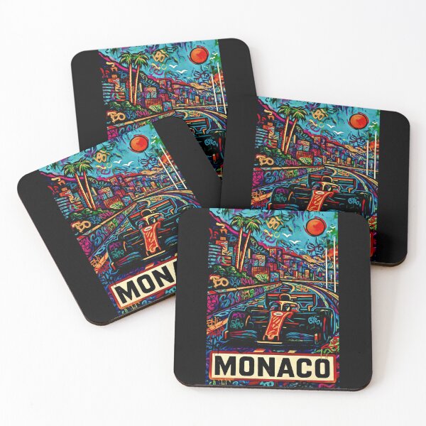 Item preview, Blast from the past Monaco Vintage poster pop art variation#3 designed and sold by Helios Be. Lavsh.