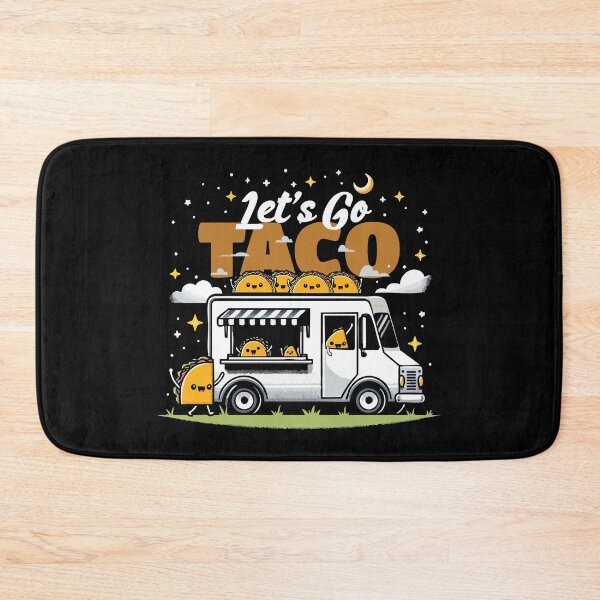 Item preview, Let's Go Taco – Taco Truck & Silly Taco designed and sold by Scaryzz.