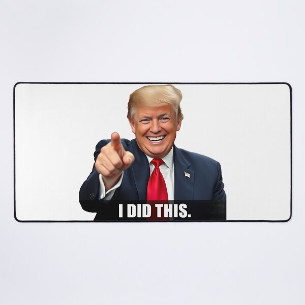 Item preview, Trump "I DID THIS" Gas Price Blame Sticker designed and sold by KoliBabb.