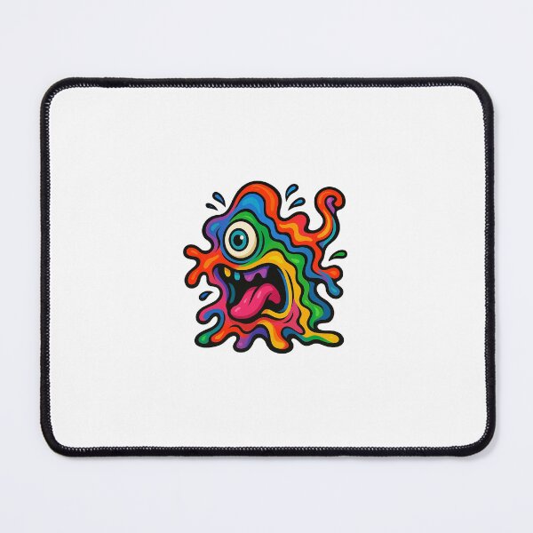 Item preview, Splatface – color explosion with tongue designed and sold by UltimateShadow.