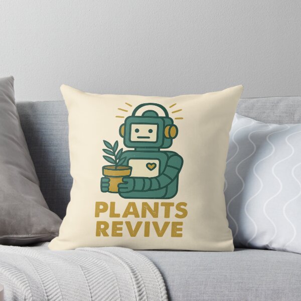 Item preview, Retro Robot Nature Revival designed and sold by Bramble99.