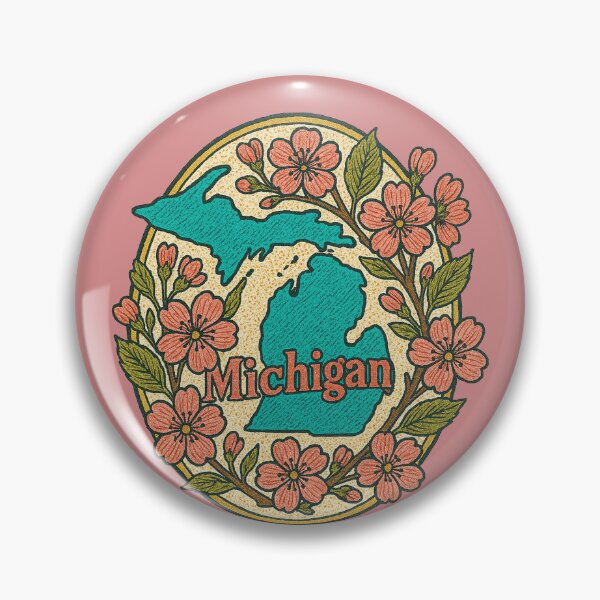Item preview, Michigan Cherry Blossom designed and sold by FrictionMaxxing.