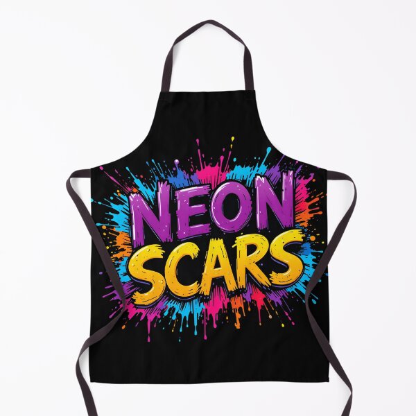 Artikelvorschau, NEON SCARS – Leuchtende Graffiti-Typografie mit elektrischem Splatter-Effekt entworfen und verkauft von BrushRushX.