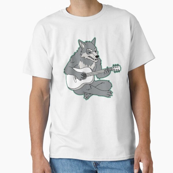 Item preview, Cartoonish Style Halloween Musical Werewolf  designed and sold by Brainstorming99.