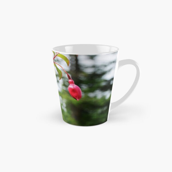 Red and Purple Fuchsia Tall Mug