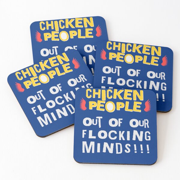 Item preview, CHICKEN PEOPLE: Out Of Our Flocking Minds designed and sold by rockandahardplaceradio.