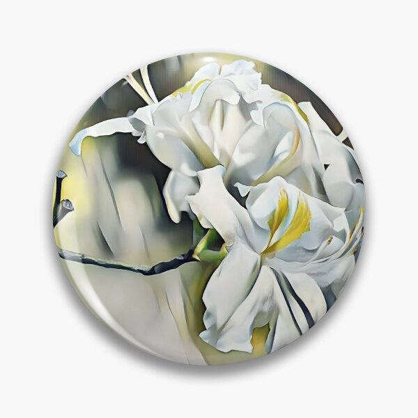 Item preview, 5 Artistic White Blossom Designs | Elegant Floral Nature Art for Peaceful Spaces designed and sold by POETTICA.
