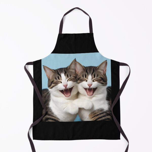 Item preview, Laughing super cute cats designed and sold by Miro4.