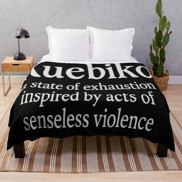Item preview, Kuebiko A State of Exhaustion Inspired by Acts of Senseless Violence designed and sold by Owcomm.