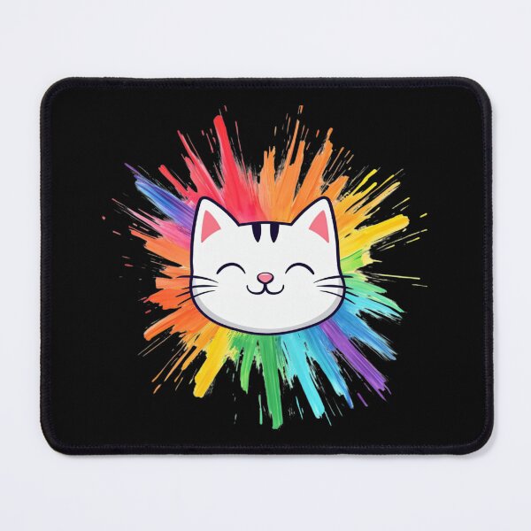 Item preview, Cute Cat Colorburst designed and sold by Crazy Before Cats.