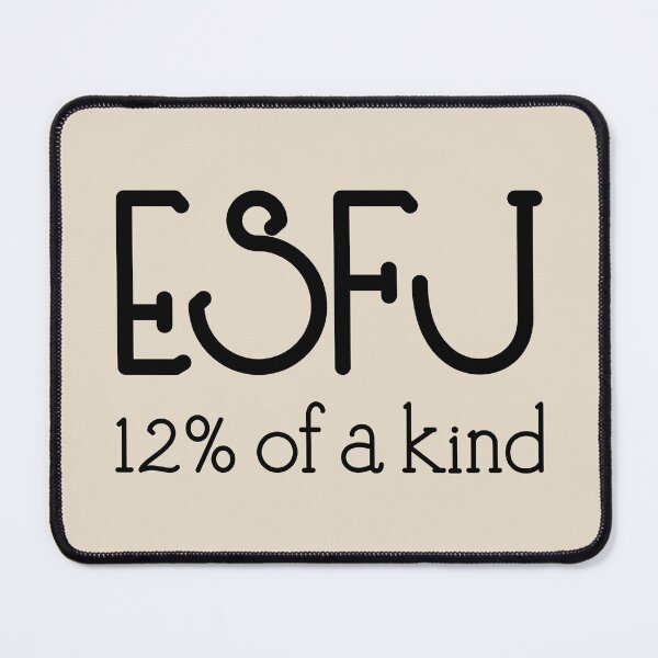 Item preview, ESFJ 12% of A Kind | MBTI Personality Type | Supportive Connector Quote Sticker  designed and sold by MysticMagpie.
