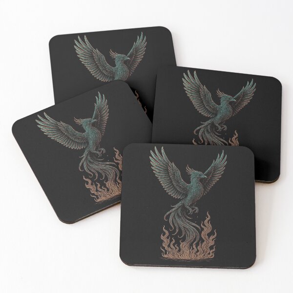 Item preview, Anaglyphic Phoenix designed and sold by The Stoneshaws.