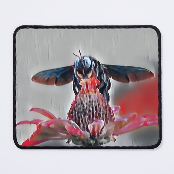 Item preview, 7 Blossom Buzz Delight Designs | Bee and Cherry Blossoms Spring Nature Art designed and sold by POETTICA.