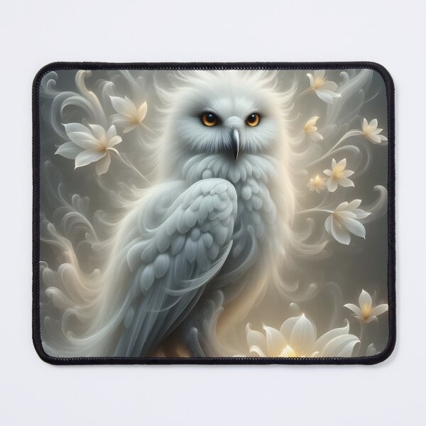 Item preview, Mystical White Spirit Owl designed and sold by Roanemermaid.