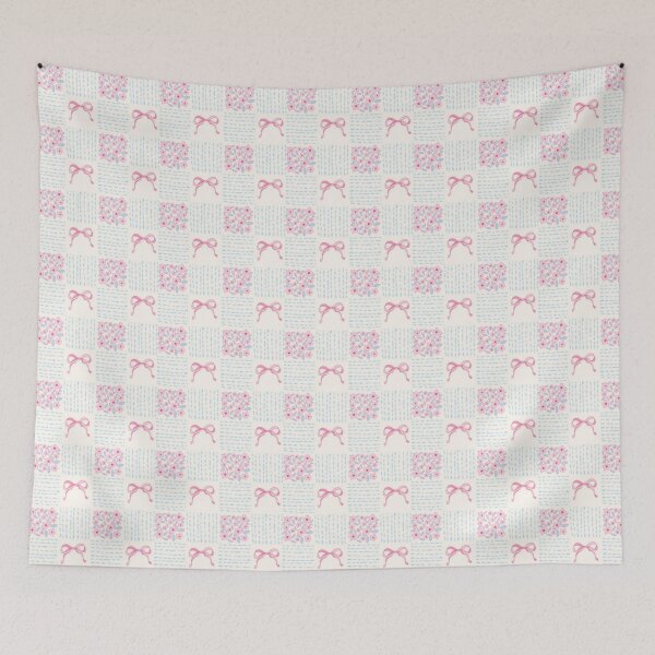 Item preview, Floral and bows pattern  designed and sold by Pixiedrop.