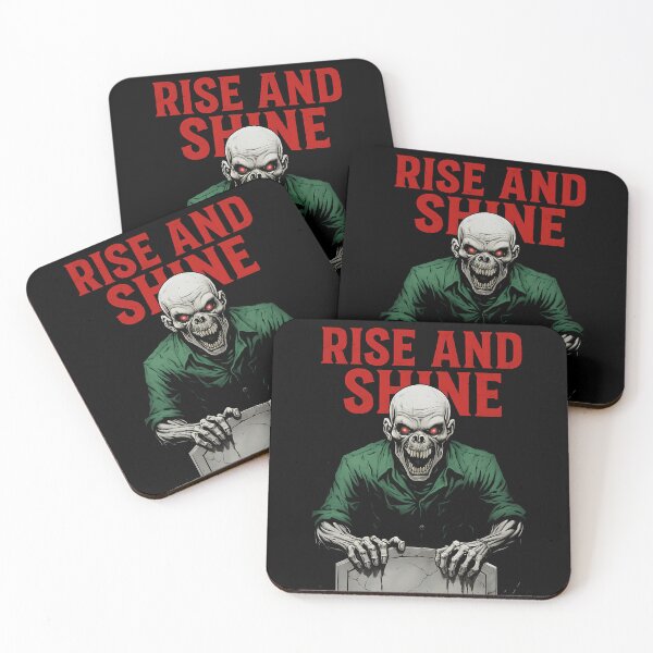 Item preview, Zombie - Rise and Shine designed and sold by NightTimeJ.