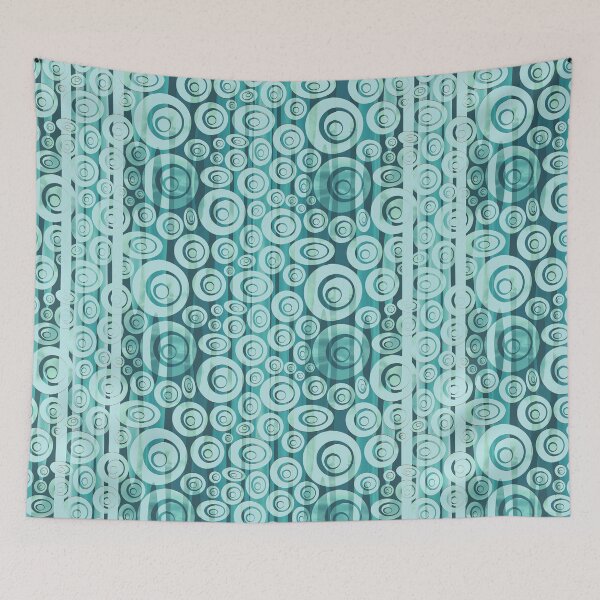 Item preview, Green Sea Tropical Abstract Seamless Repeat copy designed and sold by Sharon Schwalbe.