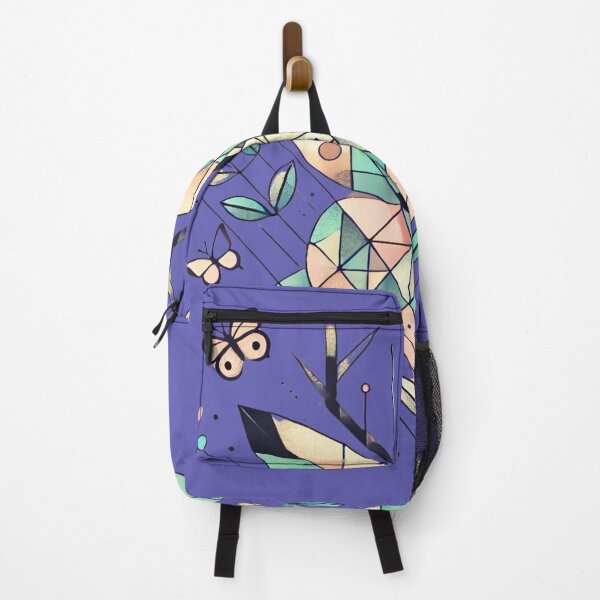 Item preview, Geometric Stag with Butterflies in Harmony designed and sold by PrismWild.