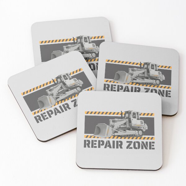 Item preview,  Industrial Repair Zone Sign Art designed and sold by KiwiRider.